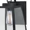 Vaxcel Granville 1 Light Bronze Geometric Outdoor Wall Lantern Clear Glass T0209 - alternate 2